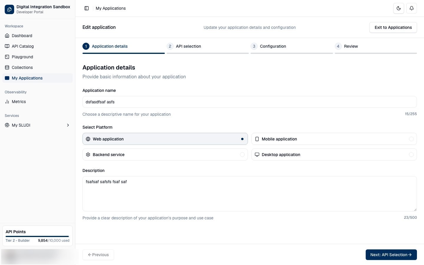 Save Changes